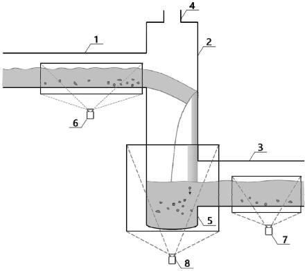 一种测量固体颗粒物对竖井结构冲击力的方法及装置