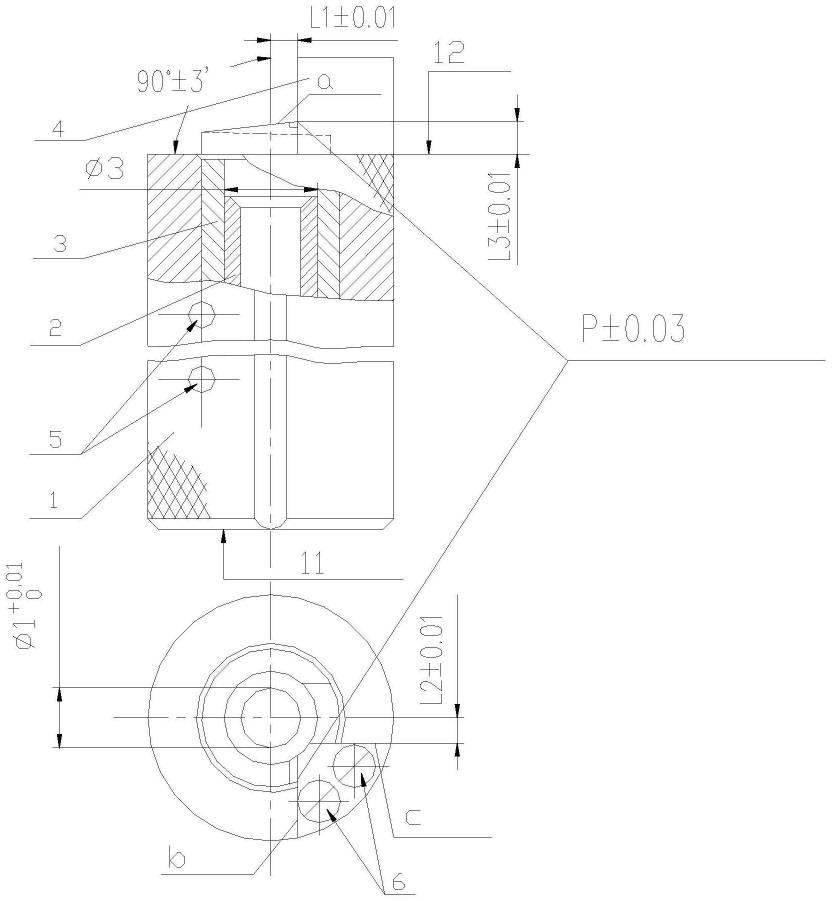 一种用于检测工件螺旋面螺旋起点位置的工具的制作方法