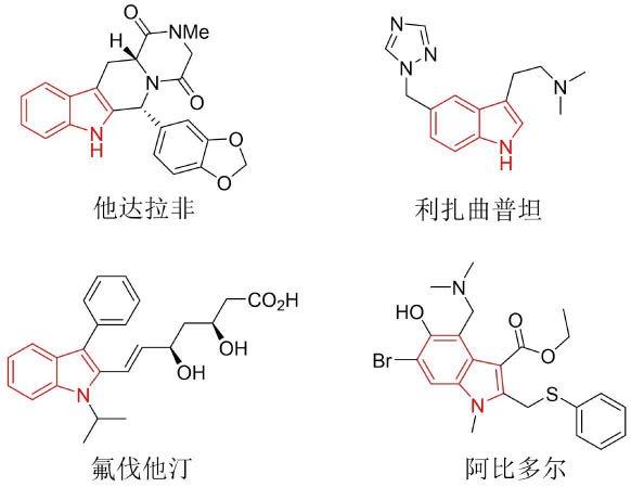 一种吲哚类衍生物的合成方法与流程