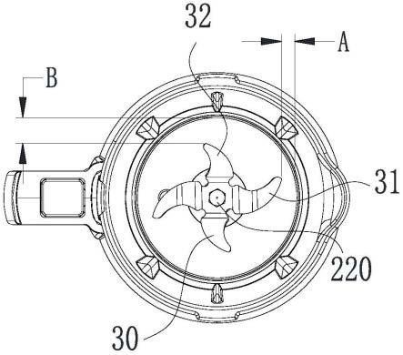 搅拌杯组件及料理机的制作方法