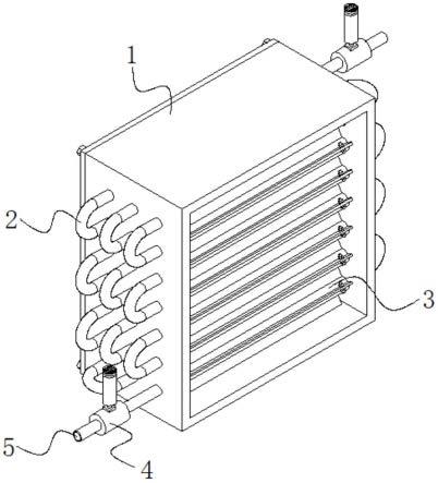 一种具有管体对接防泄漏功能的冷凝器的制作方法