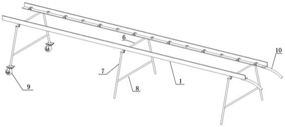 一种梯子筋制作辅助工具的制作方法