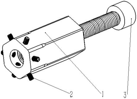 一种卷烟机压丝轮轴承内圈拆卸装置的制作方法