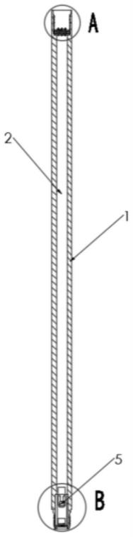 一种电性连接杆及其组合式电性连接杆的制作方法