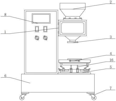 一种片剂生产用安全稳定型颗粒机的制作方法