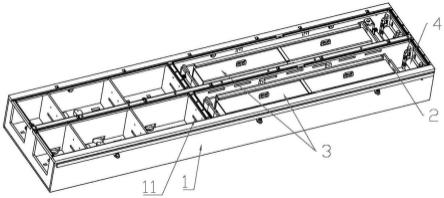 集成电路引线框架电镀箱的喷浸可选的工艺槽的制作方法