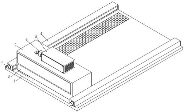 一种干挂瓷砖的开槽机的制作方法
