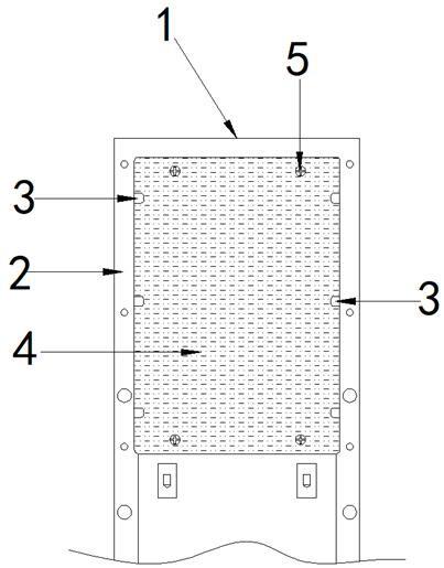 一种封板的固定安装结构的制作方法