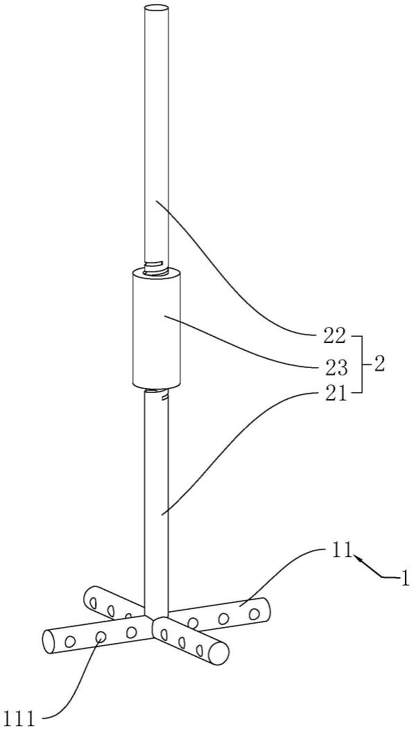 一种建筑结构施工用斜支撑地锚的制作方法