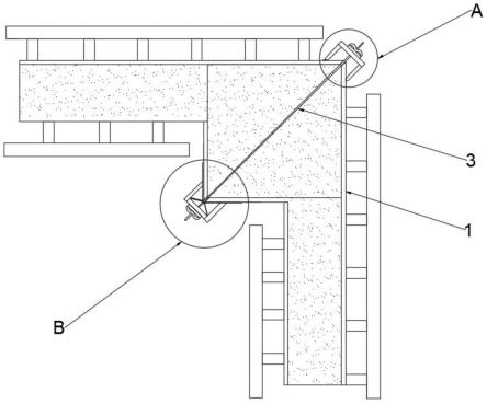 一种不规则建筑结构墙体模板加固工具及施工方法与流程