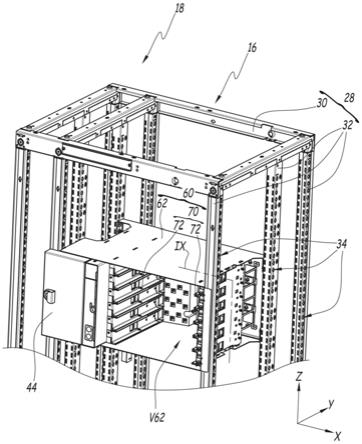 支撑盒、包括其的电气连接柜以及组装电气柜的方法与流程