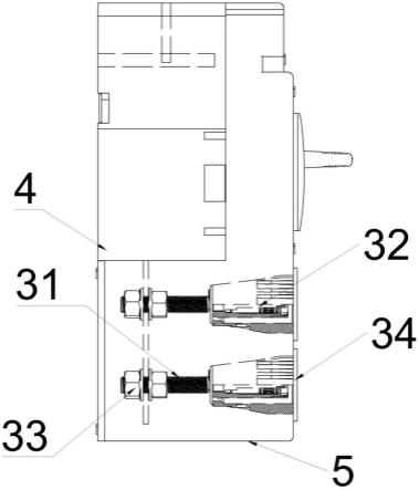 一种应急电源快速接入低压塑壳断路器的制作方法