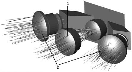 多孔径单探测器光学成像系统