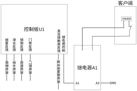 一种充电桩安全防护控制装置的制作方法