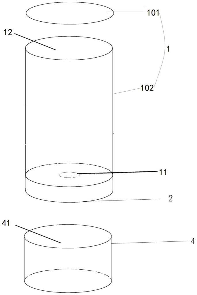 一种容器及将具有枝干花材布置于该容器的方法与流程