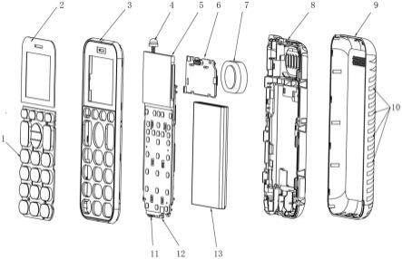 一种具有定位功能的多功能防滑型老人手机的制作方法