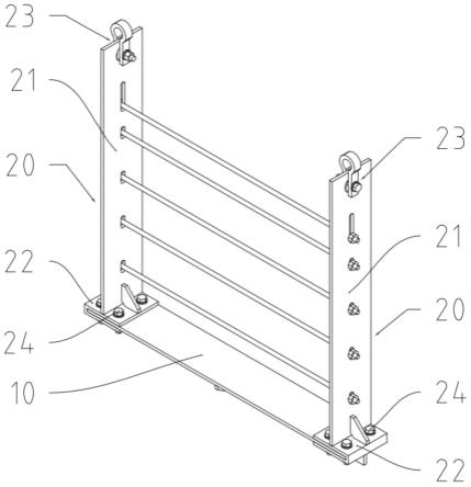 一种用于钢筋桁架楼承板吊装的吊具及吊装方法与流程