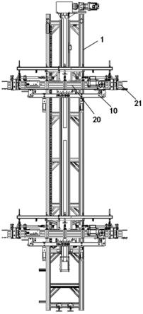 一种轻载悬挂输送升降机轨道对接锁紧机构的制作方法