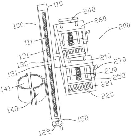 一种网络通信服务器用网线收束装置的制作方法