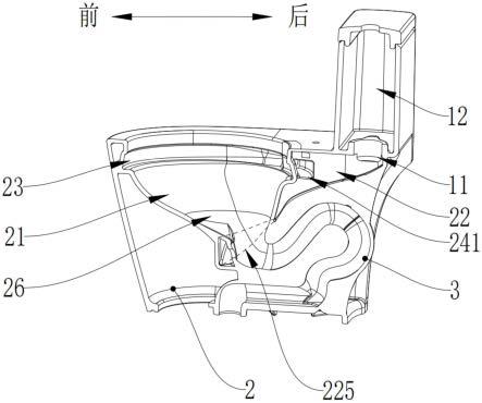 一种易洁超旋冲洗马桶的制作方法