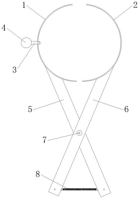 一种管道切割划线装置的制作方法