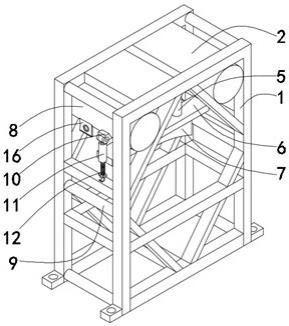 一种风电叶片海运包装架中端部夹子的工装夹具的制作方法