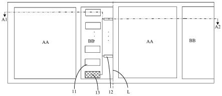 显示面板母板、显示面板和显示装置的制作方法