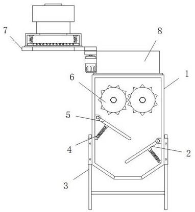 一种破碎机用缓冲隔离保护装置的制作方法