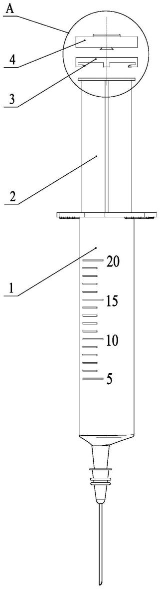 血滤管路维护用计时注射器的制作方法