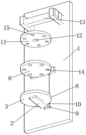 一种建筑化纤绳网编织用绞合走线装置的制作方法