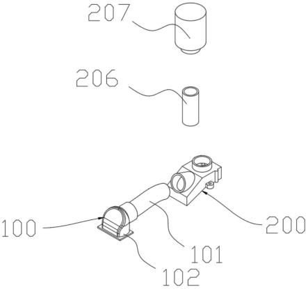 一種洗地機用風道結構的製作方法