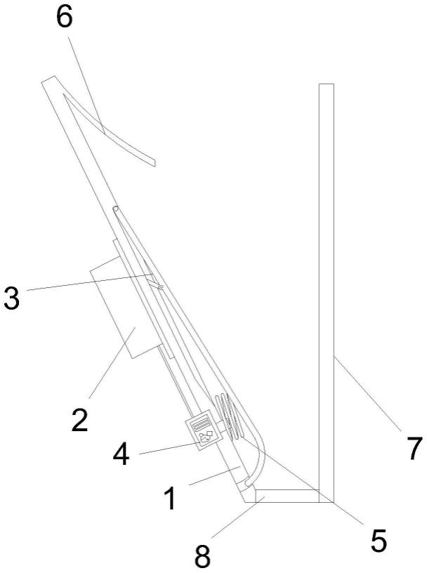 一种具有清除检测室堵煤的装置的制作方法