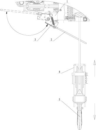 一种葫芦或绞盘的吊钩防撞装置的制作方法