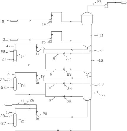 一种次磷酸钠连续反应合成系统的制作方法