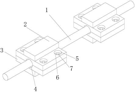 一种数控卷簧机的分体式滑块装置的制作方法
