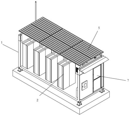 一种低碳叠光集装箱数据中心机房的制作方法