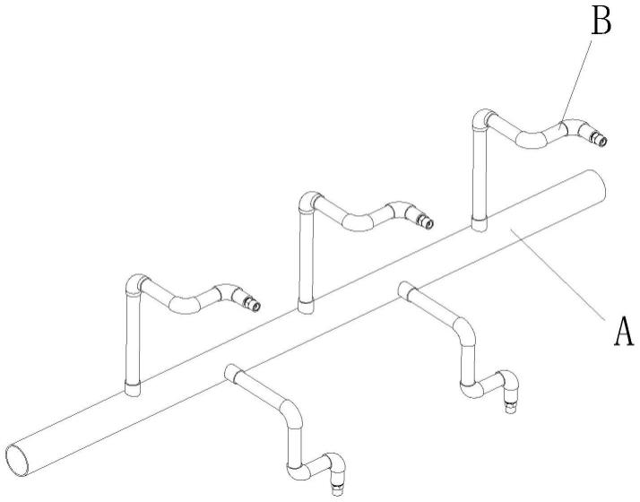 具有无死角连接器的灭火喷头及水基灭火系统的制作方法