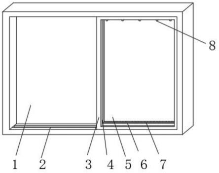 一种玻璃幕墙用可移动的幕墙窗的制作方法