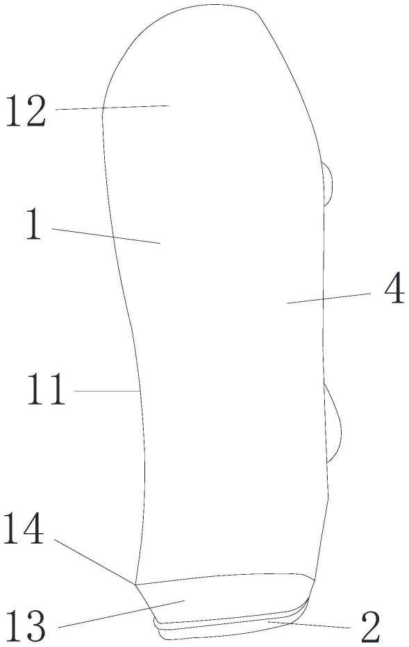 一种腿部护具的制作方法