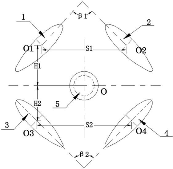 一种防滑花纹状扰流肋及涡轮叶片的制作方法