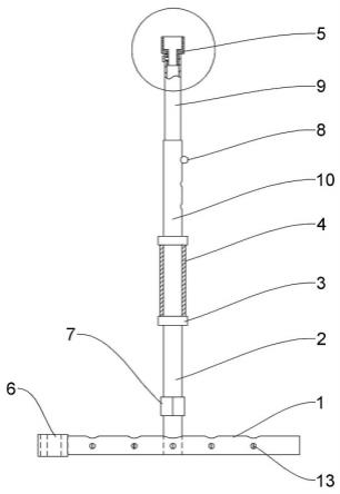 一种楼板拉爆丝杆安装工具的制作方法