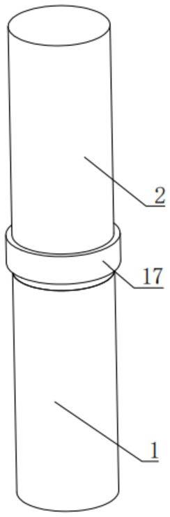 用于软基处理的混合土挤压固化预制桩的制作方法