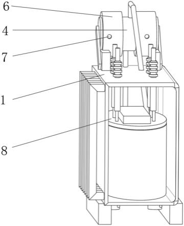 一种散热结构可调节的电力变压器油箱的制作方法