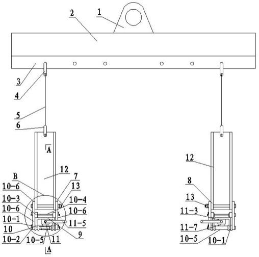 用于桁架楼承板及ALC墙板的吊具的制作方法