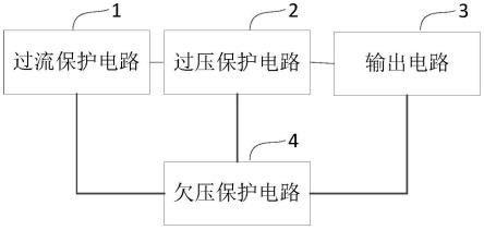 供电保护电路的制作方法