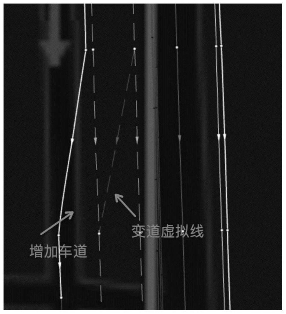 变道虚拟线的长度确定方法、装置及高精地图与流程