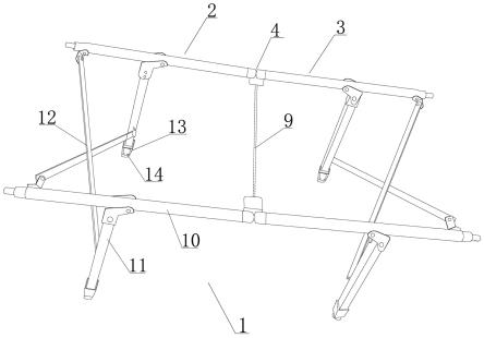 便携式户外折叠桌的制作方法