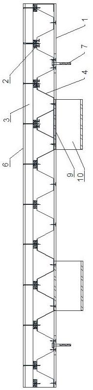 一种轻钢龙骨围护挂板结构的制作方法