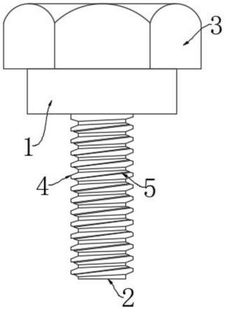 一种拆卸组装的螺栓结构的制作方法