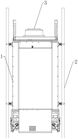 一种新型防脱落的电梯轿厢结构的制作方法